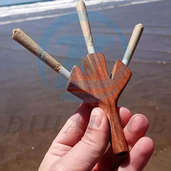 5\/3\/2 צינור תיאור מחזיק סיגריות מעץ