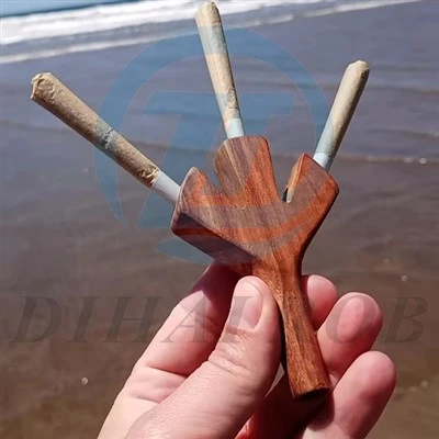 5\/3\/2 צינור תיאור מחזיק סיגריות מעץ